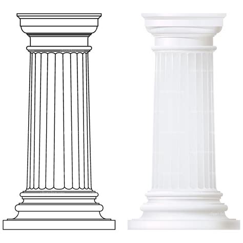 clip art pillars|graphic images of pillars.